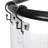Aluminum 61" D-Shape Fixed Shower Curtain Rod-54491009