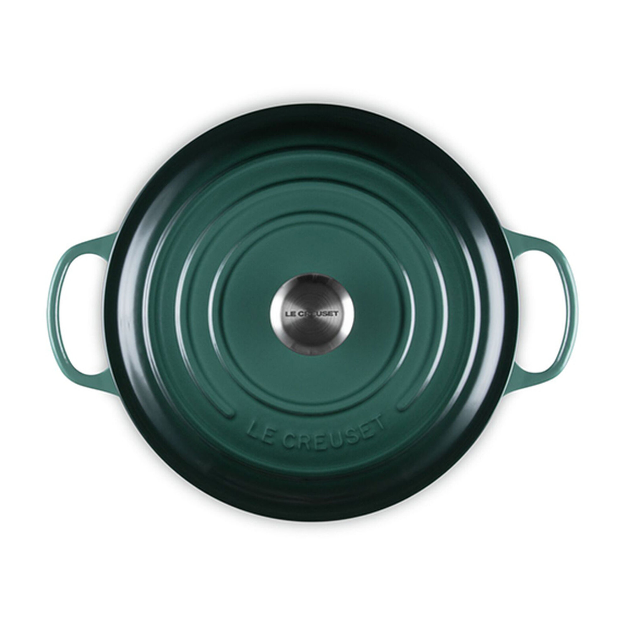 Le Creuset Signature Enameled Cast Iron Round Dutch Oven with Lid, 9 quarts, Artichaut
