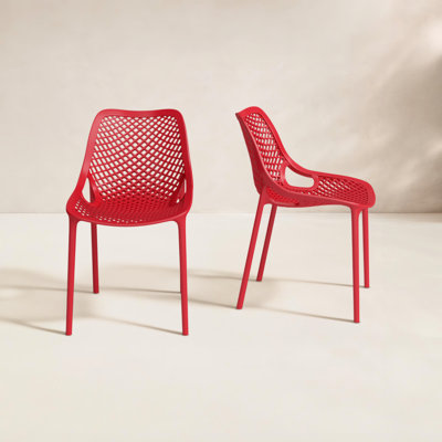Farrah Stackable Patio Side Chair