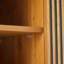 TV Stand With 2 Compartments In Natural Wood Effect Finish