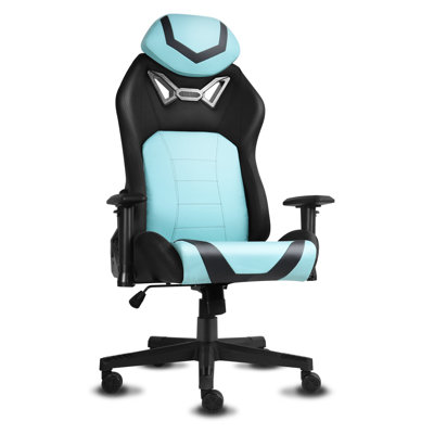 Fauteuil de jeu et de course pivotant ergonomique Inbox Zero
