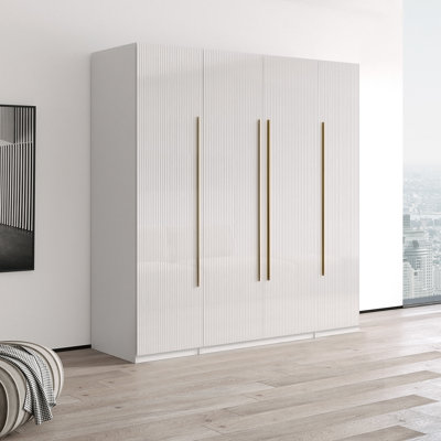 Armoire Brazeal 78,9 po avec finition ultrabrillante