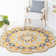 Lynd Geometric Handmade Wool Yellow Area Rug