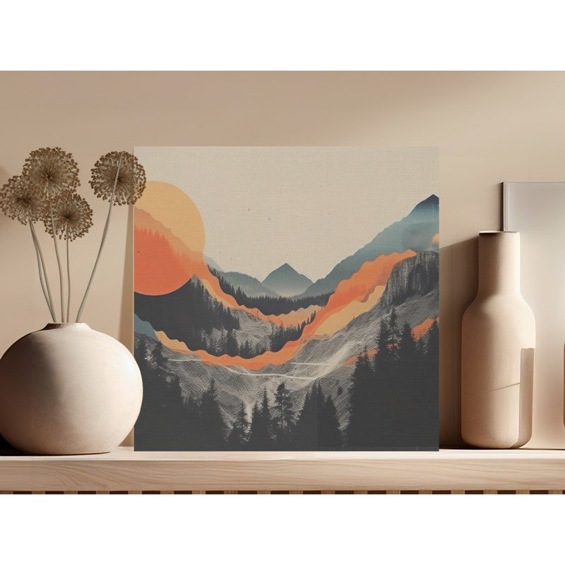 Pellegrini Wrapped Canvas Print Set, 16x16