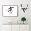 The Snowboarder - Picture Frame Painting Print-56712506-56712507