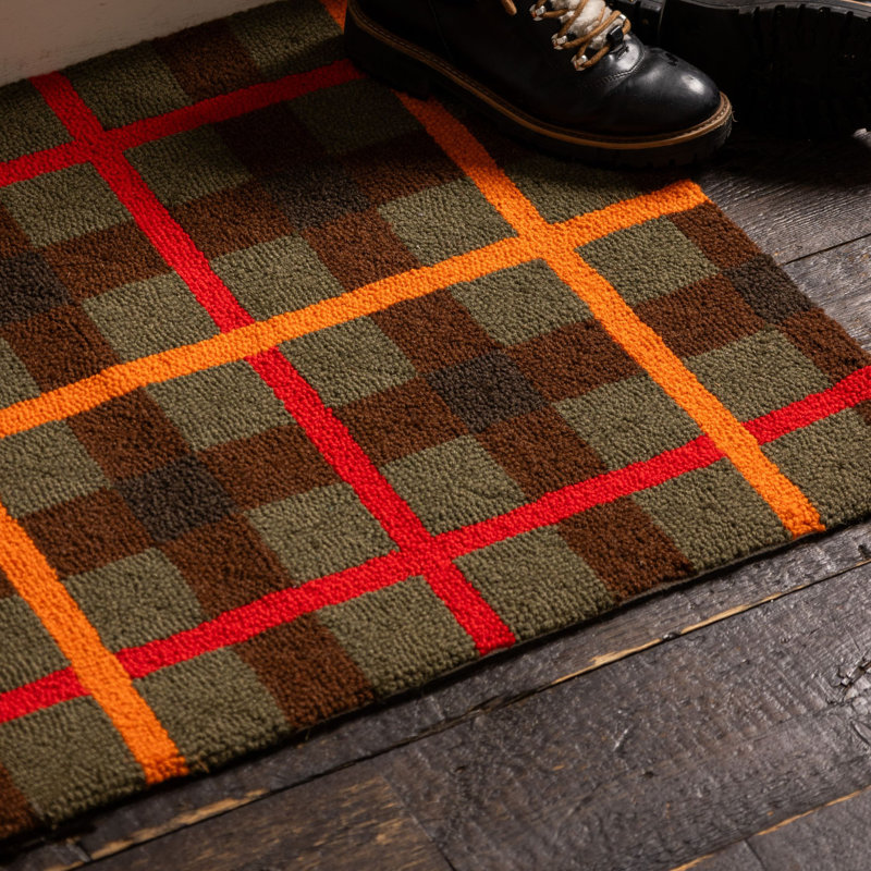 Tapis en laine Camp Wandawega Lodge
