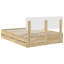  Bed Frame With Drawer Black 150 X 200 Cm Engineer Wood-534880566-534880609