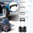 Mount-It! Luggage Cart with Wheels Foldable, Strong, Compact Luggage Cart Holds 77 Pounds