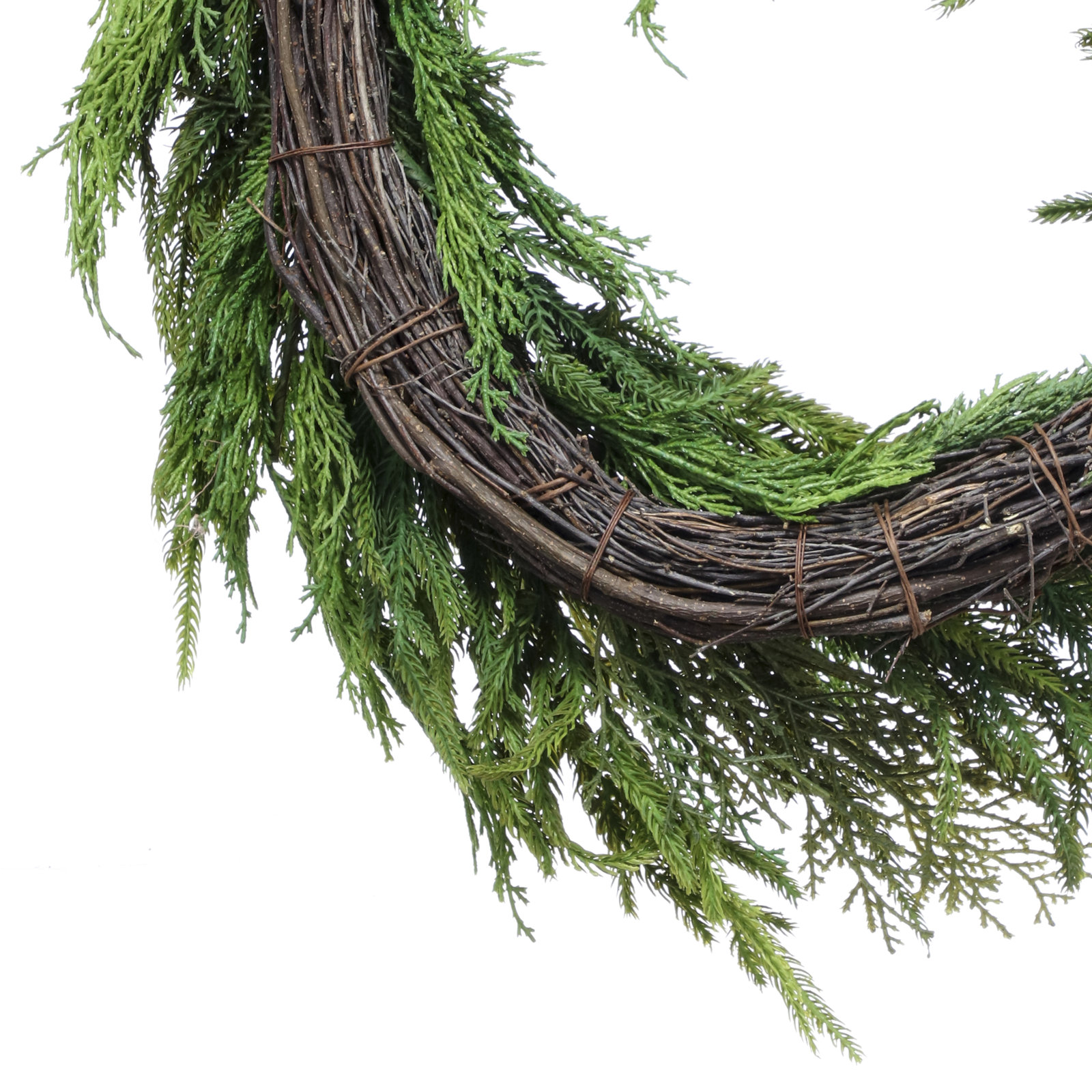Habecker Natural Touch Cyprus & Norfolk 26'' Wreath