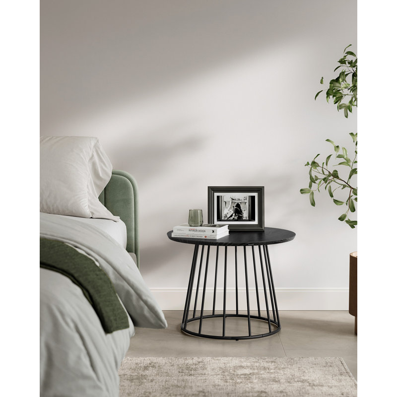 Almiro Frame Coffee Table, Ebony Black