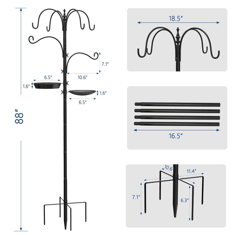 Metal Stake Feeding Station
