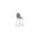 Academy Counter Stool with Chromed Frame