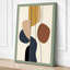 Organic Alignment Mid-Century - Wrapped Canvas-131762199-131762198