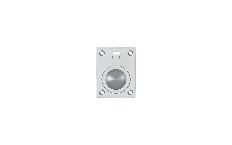 Ring Pull, Polished Chrome
