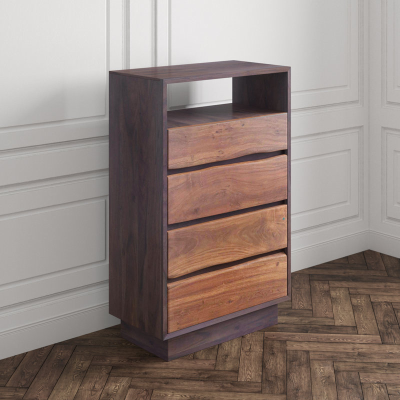 Palermo 4 - Drawer Solid Wood Dresser