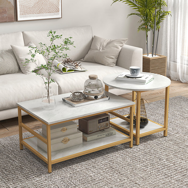 Ensemble de 2 tables basses
