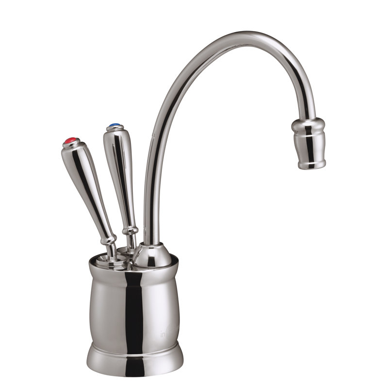 Distributeur d'eau chaude et froide instantané Tuscan, Nickel poli