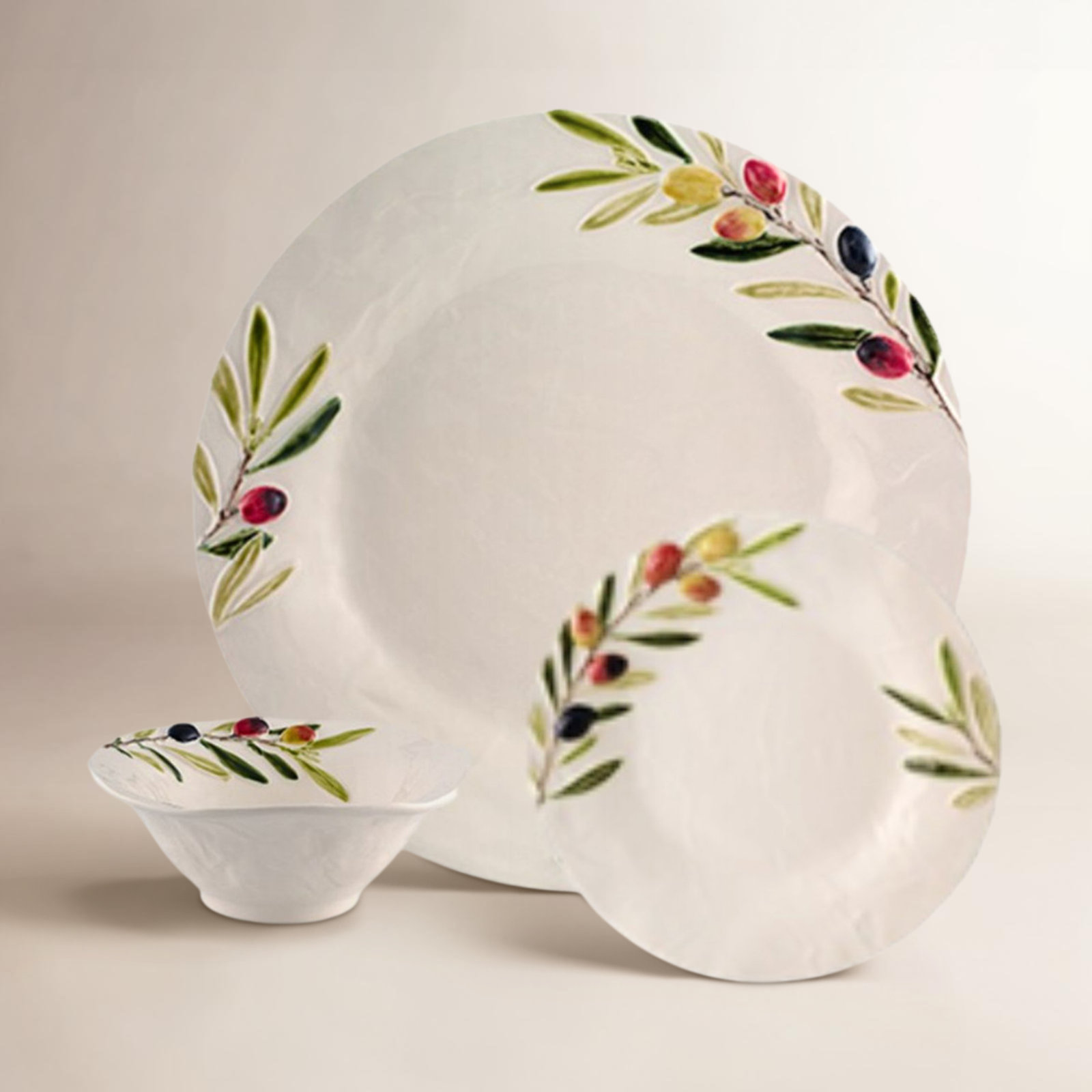 Olival Earthenware Dinnerware Set