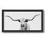 Paquet Longhorn Gaze - Reproduction d'un seul cadre photo sur toile-283418461