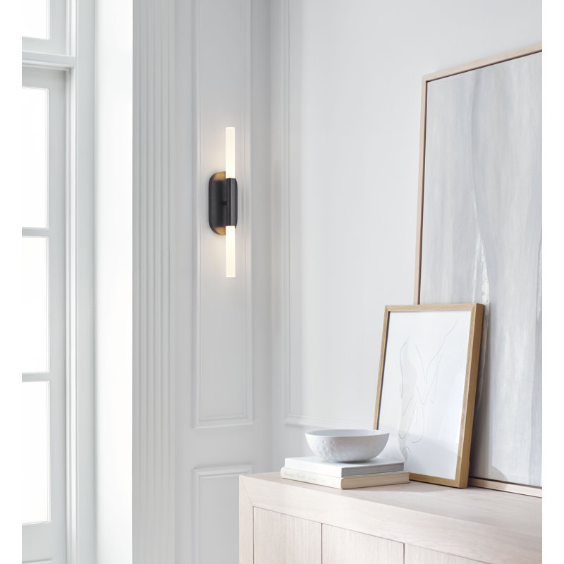 Kelly Wearstler Rousseau Medium Vanity Sconce, Bronze