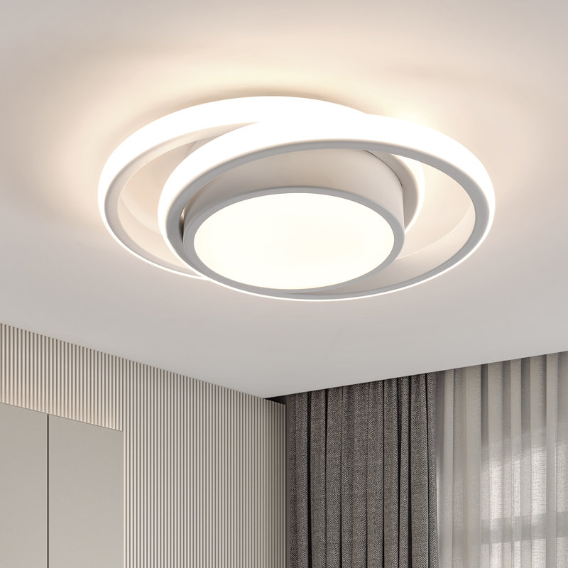 Azarion 2-Light 28cm led Flush Mount Ceiling Light 