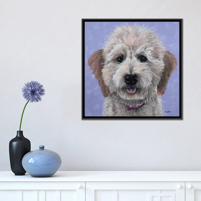 Rosie The Goldendoodle by Hippie Hound Studios - Wrapped Canvas Graphic Art