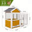 Grand poulailler d'extérieur 80 po Raisingh-213451351