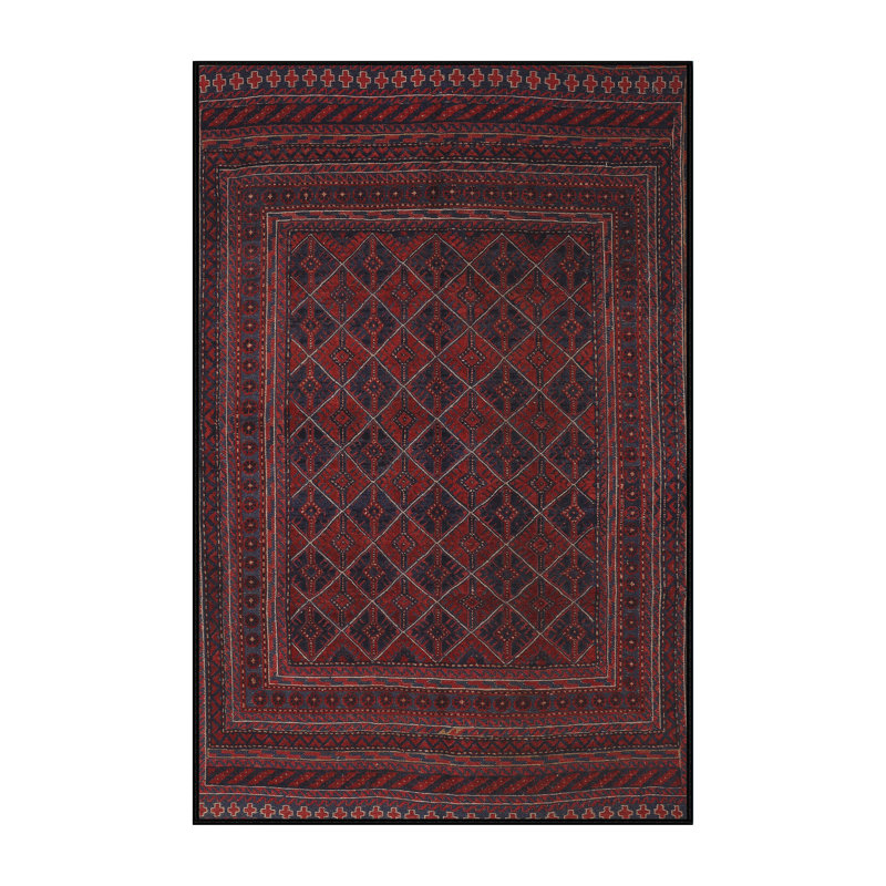 Tapis brun Southwestern, Rectangle 7 pi x 10 pi