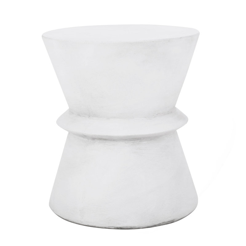 Outdoor LightWeight Concrete Side Table
