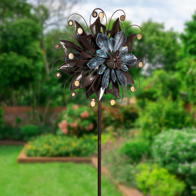 Copper Illusion Spinner, 20"H