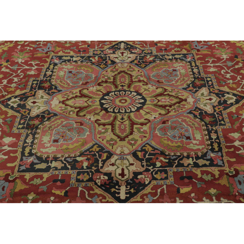 Antique One-of-a-Kind 9'10X12'11 Hand Knotted Area Rug