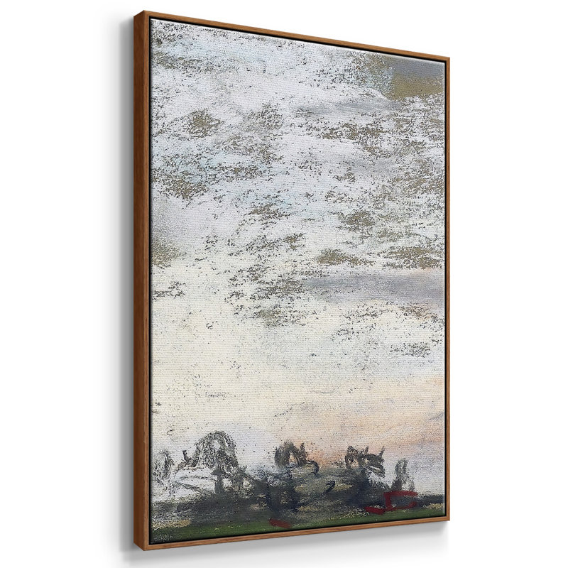 Paysage 01, reproduction sur toile 3 pièces, Noyer, H 40 po x l 78 po x P 2 po