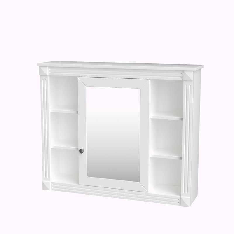 Bilgehan Bathroom Cabinet, White