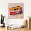 «Vintage Cassette Tape 2» par Ann Klee, art mural sur toile, 18 po x 18 po-1727277572