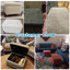Repose-pieds avec rangement à couvercle rabattable en chenille de 23,6 po-613887958
