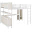 Lit mezzanine compact en métal avec garde-robe, bureau en L, cubes de rangement et tablettes de présentation-1575777027