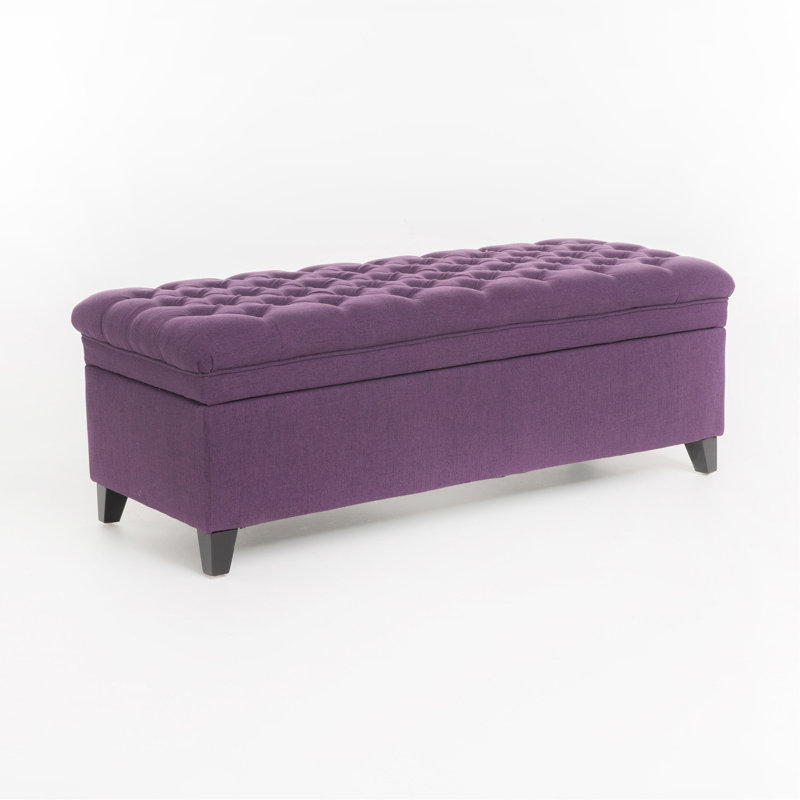 Storage Ottoman, Purple