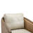 Swivel Barrel Chair,Comfy Round Accent Sofa Chair For Living Room-112849619
