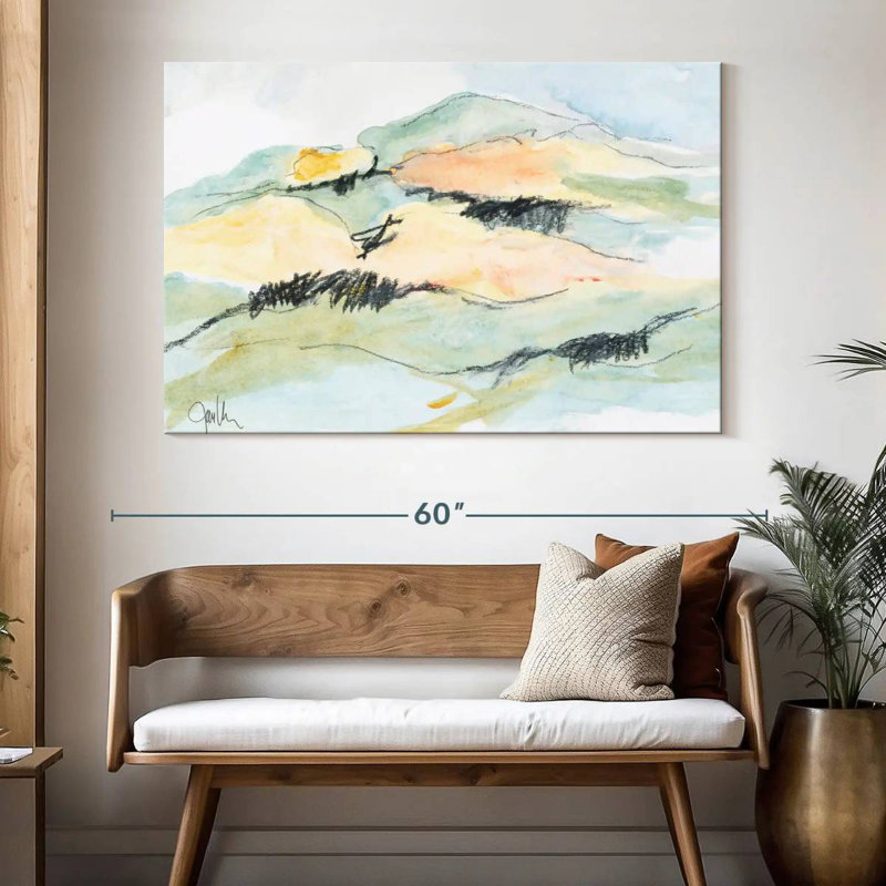 Mt. Diablo I, 34" H x 51" W