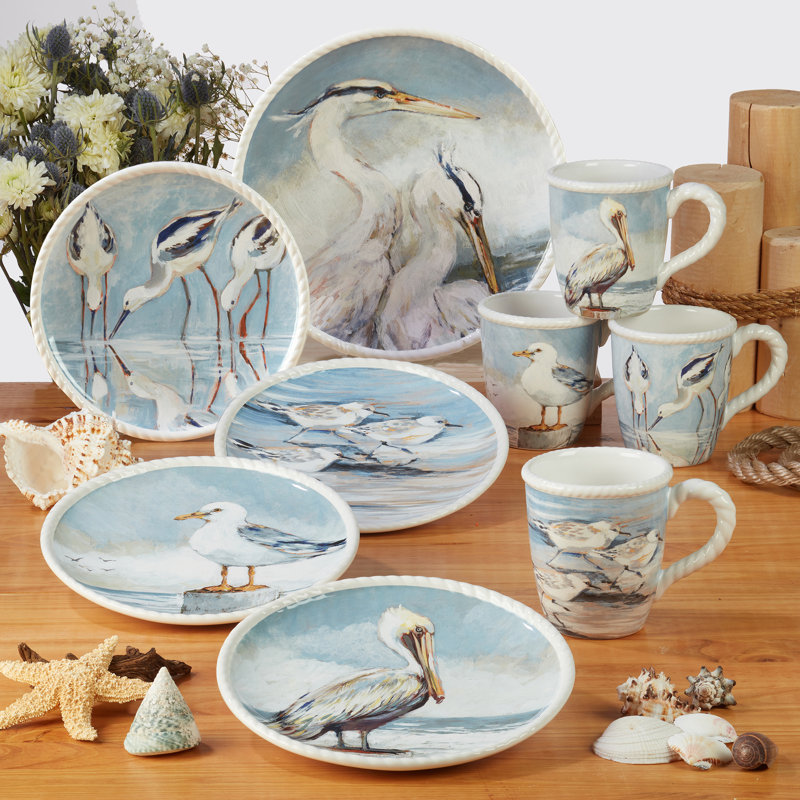 Ensemble de 4 tasses Shorebirds
