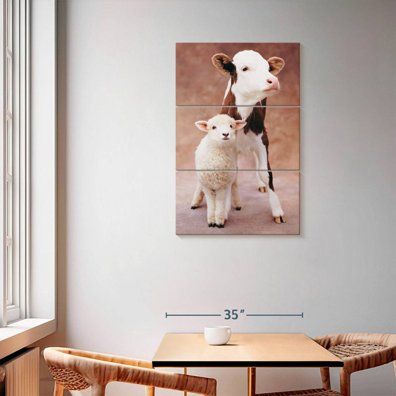 Brampt Mallowpuff And Romeo I, 57" H x 36" W