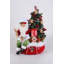 Lighted Gingerbread Santa Bag