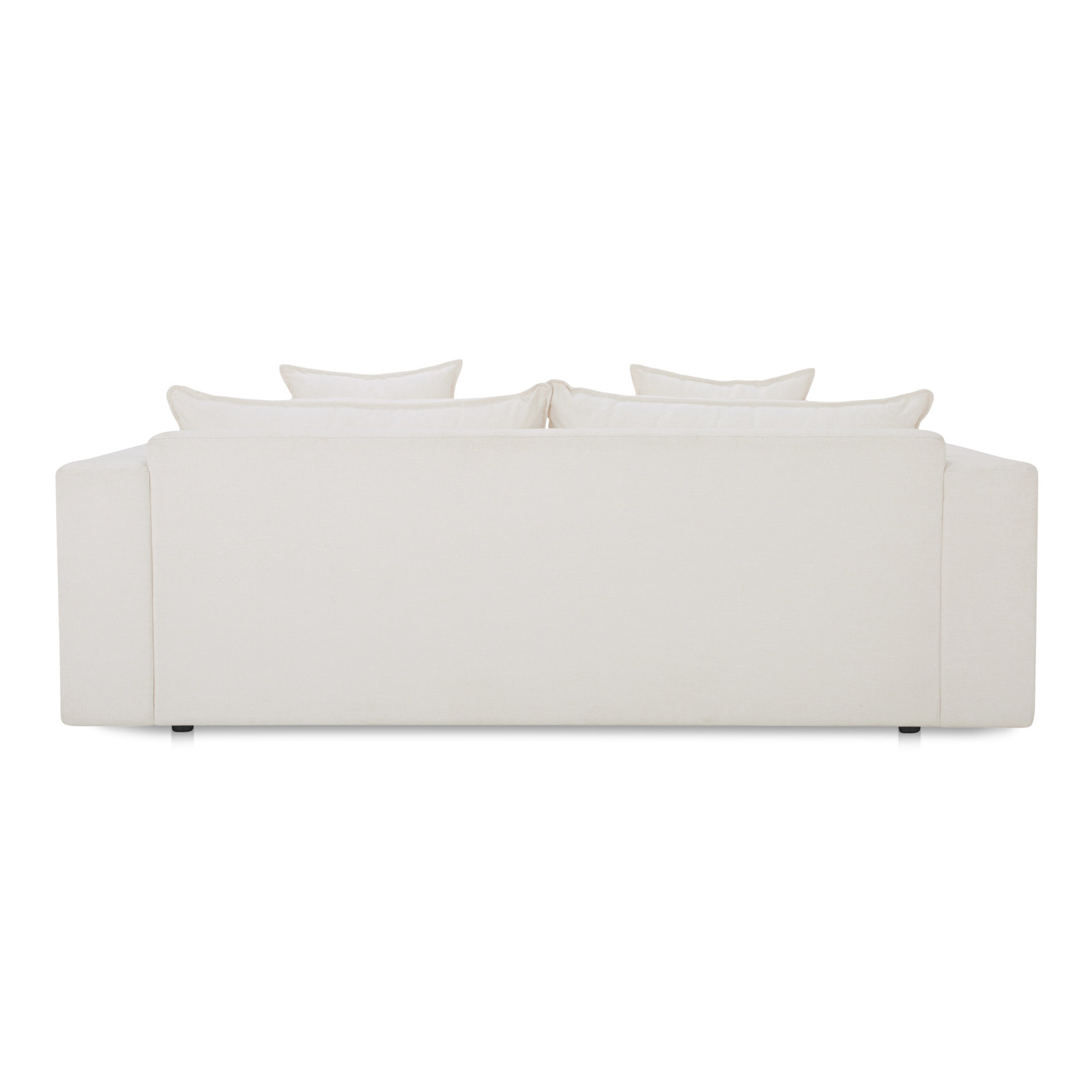 Kiran Sleeper Sofa, White Velvet