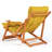 Garden Table & Chairs Set (3 Pieces), Solid Beech Wood, Table: 15.7 x 15.7 x 15.7 in, Chairs: 19.7 x 31.9 x 19.7 in | No Varnish, Water-Based Preservative, Yellow & Natural Finish | Perfect for Outdoor Relaxation & Dining-893754695