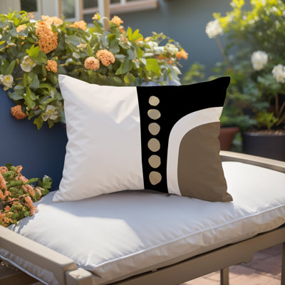 Sofi Minimalist Reversible Indoor/Outdoor Lumbar Pillow