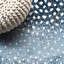Tapis bleu / crème Lindhaus-308640811
