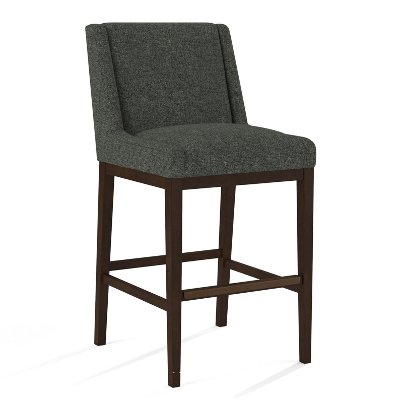 Seville 44" Bar Stool, 61493-88, Nutmeg