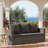 67.7" All-Weather Wicker 3-Seat Patio Sofa With Thick Cushions-1444401095-1444401093