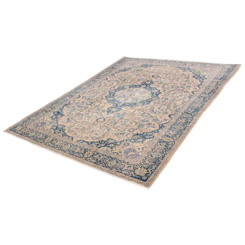 Tapis unique en laine 9 pi 10 po x 12 pi 6 po Yandy