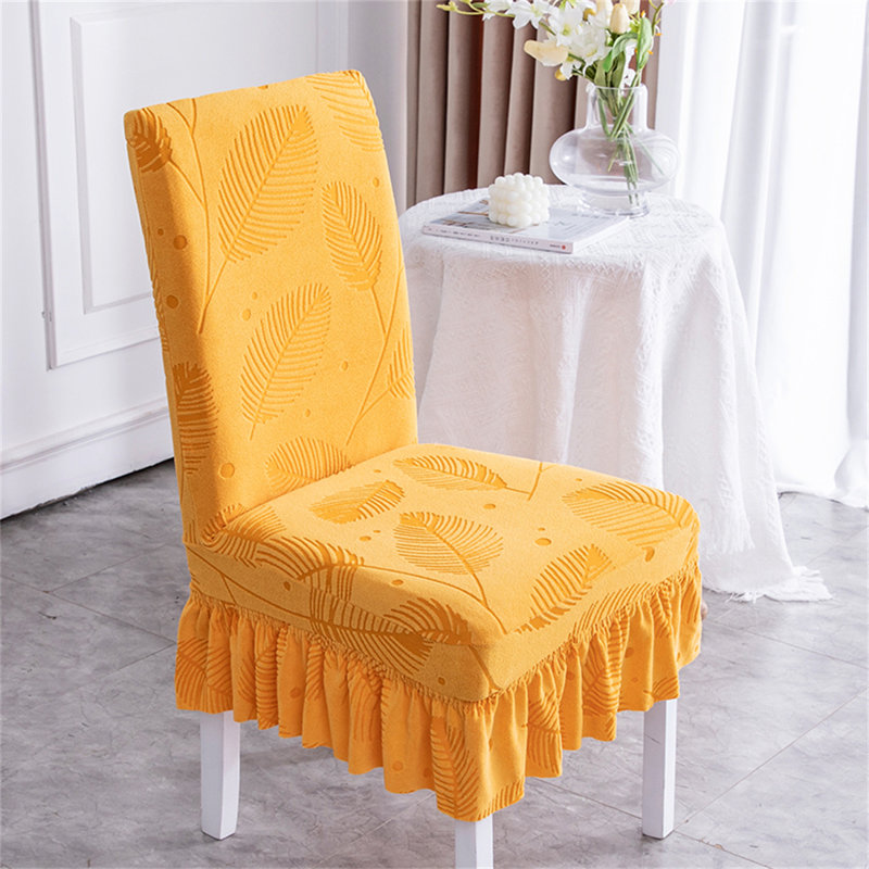 Housse pour chaise de salle à manger en polyester